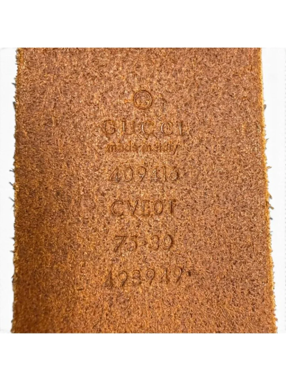 Gucci brand size